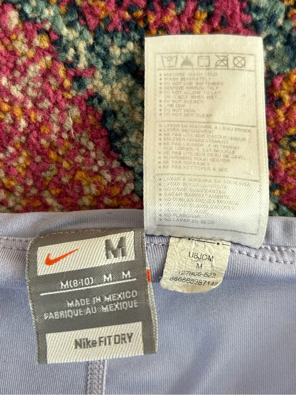 Nike | Women’s Lavender Pull On Wide Waist Golf Tennis Workout Skort Sz M(8-10)
